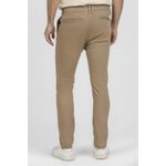 Calça em Sarja Slim King e Joe Ocre CL00111