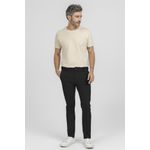 Calça em Sarja Slim King e Joe Preto CL00111