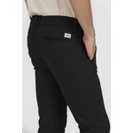 Calça em Sarja Slim King e Joe Preto CL00111