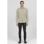 Camisa King e Joe M/L Casual Kaki CS00203