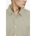 Camisa King e Joe M/L Casual Kaki CS00203