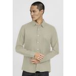 Camisa King e Joe M/L Casual Kaki CS00203