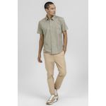 Camisa King e Joe M/C 100% Algodão Kaki CS00204