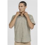 Camisa King e Joe M/C 100% Algodão Kaki CS00204