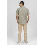 Camisa King e Joe M/C 100% Algodão Kaki CS00204