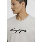 Camiseta King e Joe Flex Logomania Off White CA24005