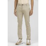 Calça em Sarja Slim K&amp;amp;J Bege CL001070