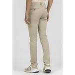 Calça em Sarja Slim K&amp;amp;J Bege CL001070