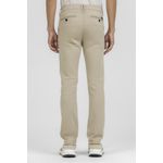 Calça em Sarja Slim K&amp;amp;J Bege CL001070