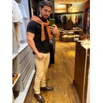 Blusão em Malha Slim K&amp;amp;amp;J Ocre MA24026