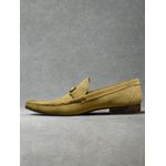 Mocassim Loafer Teselli Cadore Couro Camurça Bege