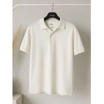 Camiseta Polo Malha Textura Jaquard Off K&amp;J PO24502