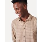 Camisa M/L Reserva Xadrez Camp Khaki 81932 Khaki