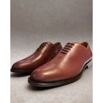 Sapato Social Oxford Wholecut Teselli Castanho 78503
