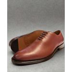 Sapato Social Oxford Wholecut Teselli Castanho 78503