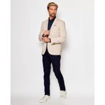 Blazer em Malha Cotton Resumo Areia 1873