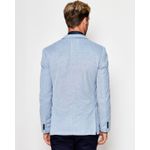 Blazer em Malha Cotton Resumo Azul Claro 1689
