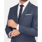 Traje Costume Teselli PV Com Elastano Fio Tinto Azul