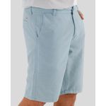 Bermuda Casual King e Joe Slim Linho Azul BM00201