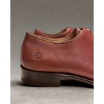 Sapato Social Oxford Wholecut Teselli Castanho 78503