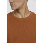 Blusão em Malha Slim K&amp;amp;amp;J Ocre MA24026