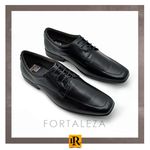Sapato Social Fortaleza Couro - Preto 