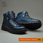 Bota Vacanza em Couro - Marinho