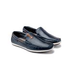 Mocassim Niteroi Infantil de Couro - Royal/ Whisky