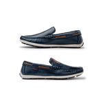 Mocassim Niteroi Infantil de Couro - Royal/ Whisky
