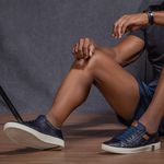 Sapatenis Casual em Couro Masculino North - Royal