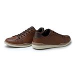 Sapatenis Masculino LRC Absolut - Brown + Gratis Relógio Digital Preto