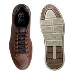 Sapatenis Masculino LRC Absolut - Brown + Gratis Relógio Digital Preto
