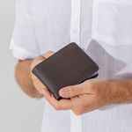 Carteira Laroche Premium Masculina em Couro - Café