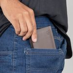 Carteira LR Premium Masculina em Couro - Café