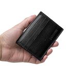 Porta Cartão Laroche em Couro Floater - Preto