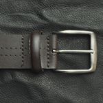 Cinto Laroche Masculino Luxo Café