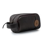 Necessaire Masculina em Couro Laroche - Marrom