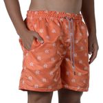Short Praia Laroche - Laranja