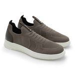 Sapatenis Masculino Apolo em Knit - Castanho