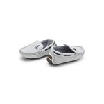 Mocassim Bali Babie de Couro - Branco/Marinho