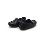 Mocassim Bali Babie de Couro - Preto/Vinho