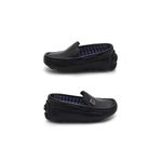Mocassim Bali Babie de Couro - Preto/Vinho