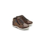 Sapatenis Cayn Babie em Couro - Brown