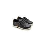 Sapatenis Cayn Babie em Couro - Preto
