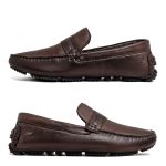 Mocassim Drive Laroche Bali em Couro - Café