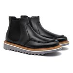 Bota Chelsea Laroche Bolt Em Couro - Preto