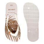 Chinelo Laroche Cairo Folhas - Tira Branca