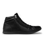 Sapatenis Cano Alto Masculino LRC Cayene - Preto