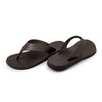 Chinelo Masculino Toledo em Couro - Café