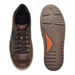 Sapatenis Masculino Connect em Couro - Brown